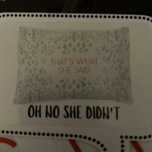 Pillow Talk Microfiber Standard/Queen size. Single pillow case